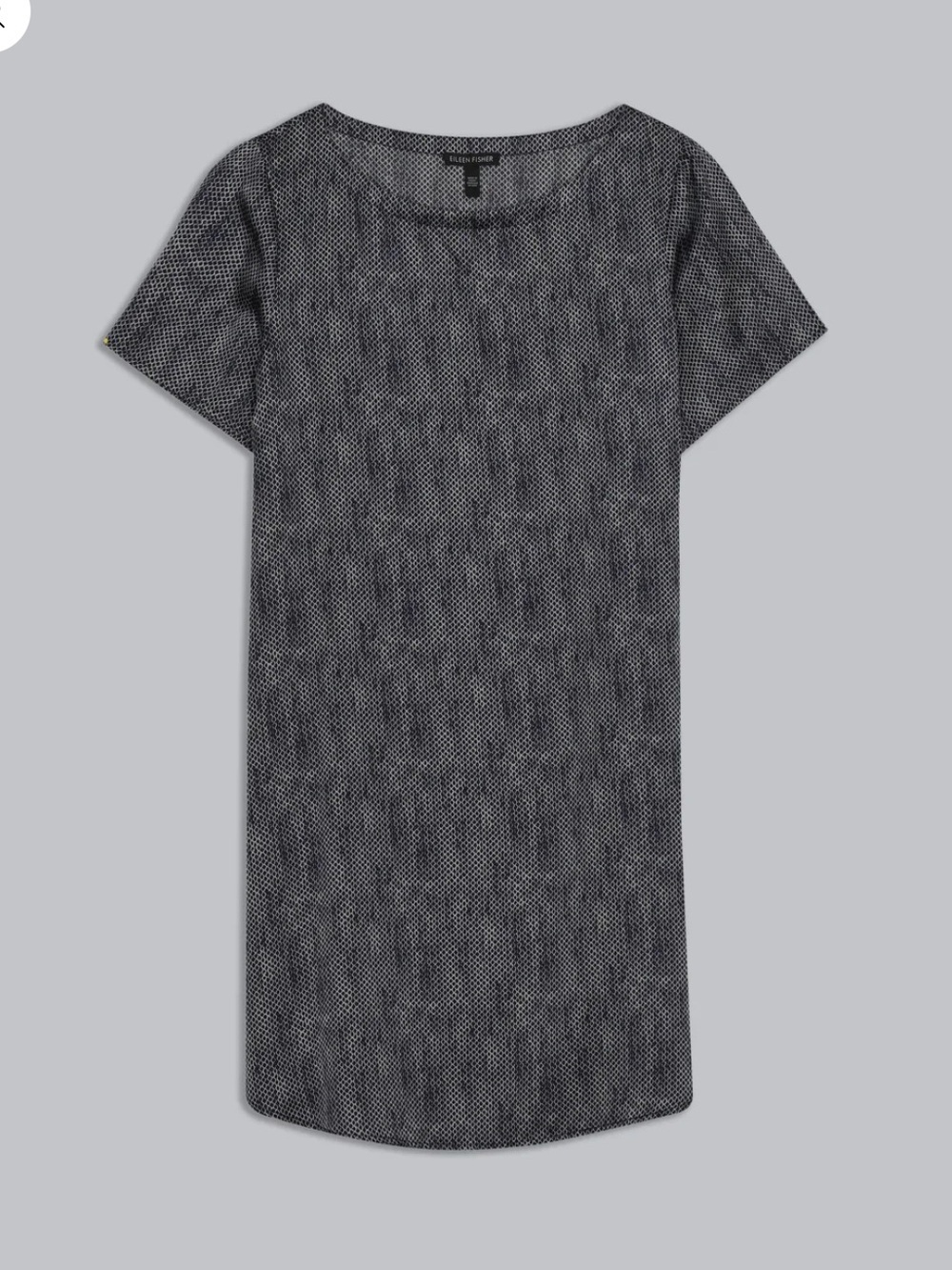 Eileen Fisher Chainette Printed Silk Cotton Dress